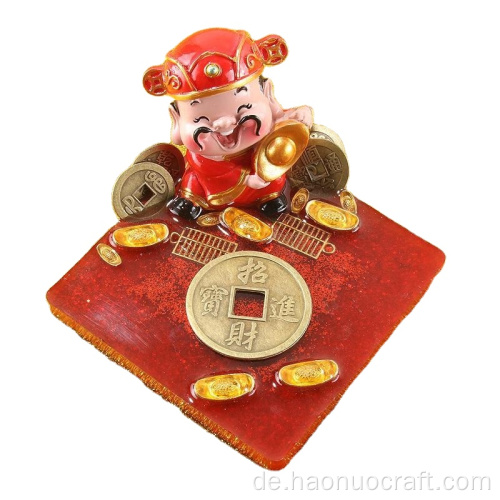 Neues Design Harz Handwerk Figur Design Figur Harz Figur Harz Handwerk Lachender Buddha anpassen